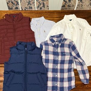 Preppy Boys Lands End Ralph Lauren and Vineyard Vines Clothing Bundle